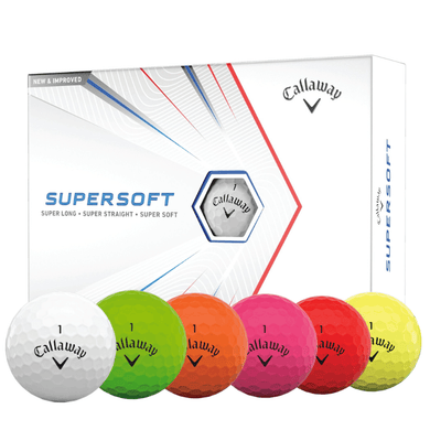 Callaway - 12 Boites Supersoft logotées - Horslimits - balles de golf