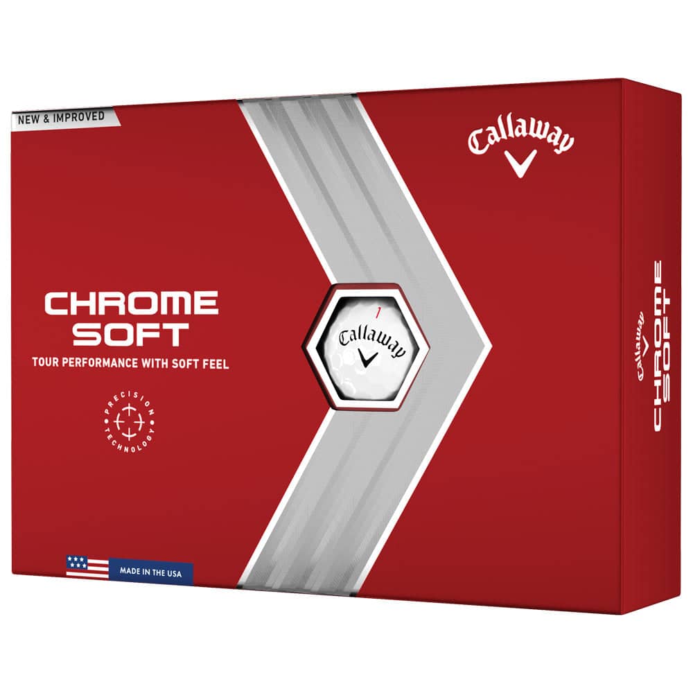 Callaway - Chrome Soft - 12 Boites Logotées