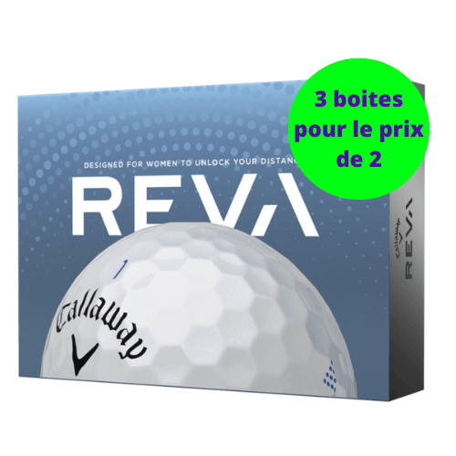 Callaway - Reva Pearl x12 Blanc - Horslimits - balles de golf