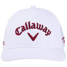 Cargar imagen en el visor de la galería, Casquette Callaway Golf TA Performance Pro Blanche / Rouge - Horslimits - balles de golf
