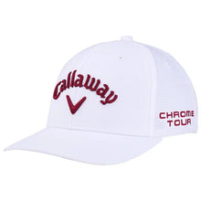 Cargar imagen en el visor de la galería, Casquette Callaway Golf TA Performance Pro Blanche / Rouge - Horslimits - balles de golf
