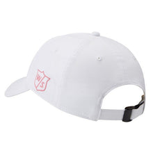 Cargar imagen en el visor de la galería, Casquette Femme Wilson Pro Tour Hat - Blanc / Rose - Horslimits - balles de golf
