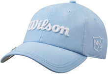 Charger l&#39;image dans la galerie, Casquette Femme Wilson Pro Tour Hat - Bleu ciel / Blanc - Horslimits - balles de golf
