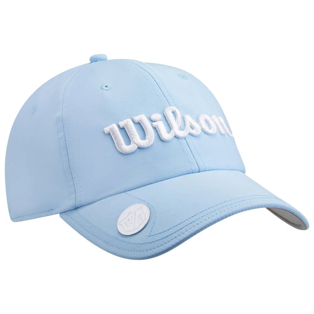 Casquette Femme Wilson Pro Tour Hat - Bleu ciel / Blanc - Horslimits - balles de golf