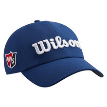 Cargar imagen en el visor de la galería, Casquette Wilson Pro Tour Hat - Bleu marine / Blanc - Horslimits - balles de golf
