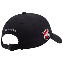 Cargar imagen en el visor de la galería, Casquette Wilson Pro Tour Hat - Noir / Blanc - Horslimits - balles de golf
