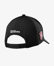 Cargar imagen en el visor de la galería, Casquette Wilson Pro Tour Hat - Noir / Blanc - Horslimits - balles de golf

