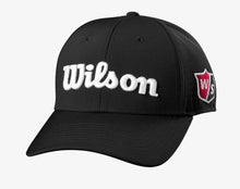 Charger l&#39;image dans la galerie, Casquette Wilson Pro Tour Hat - Noir / Blanc - Horslimits - balles de golf
