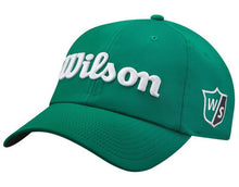 Cargar imagen en el visor de la galería, Casquette Wilson Pro Tour Hat - Vert / Blanc - Horslimits - balles de golf
