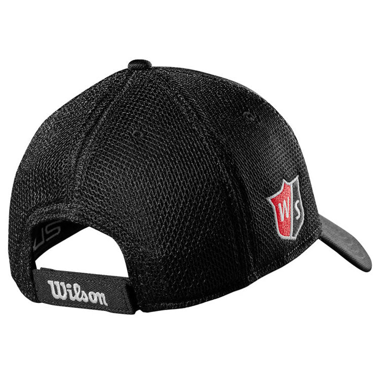 Casquette Wilson Tour Mesh Golf Cap Noir / Blanc - Horslimits - balles de golf