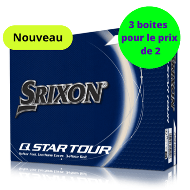 SRIXON | 12 Balles de golf Q-Star Tour 5 Blanc - Horslimits - balles de golf