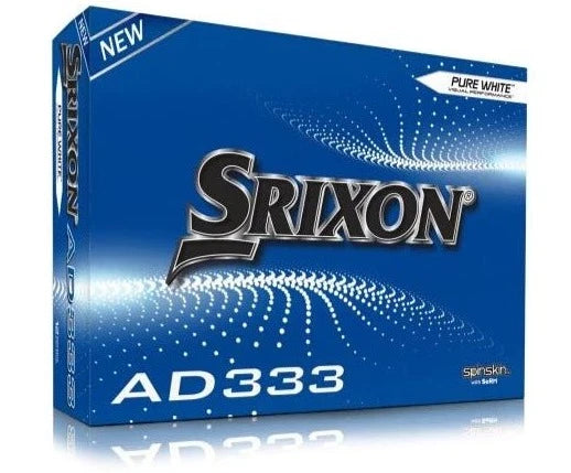 Srixon - 12 boites AD 333 Blanches Logotées - Horslimits - balles de golf