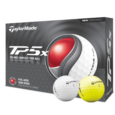 Taylormade - 12 Boites TP5 X logotées - Horslimits - balles de golf