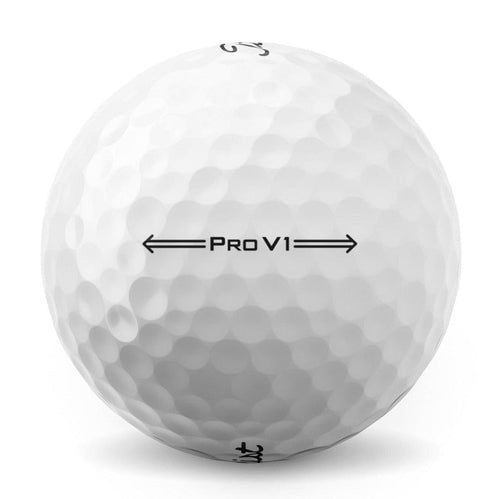 25 balles de golf d'occasion Titleist ProV1 Qualité B