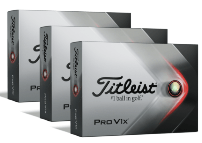 Titleist Pro V1 X - 3 boites Personnalisées